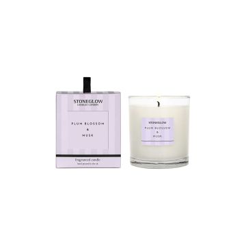 Свічка ароматизована "Plum Blossom & Musk" (тумблер) Modern Classics, Stoneglow