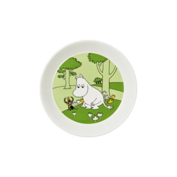 Тарілка Мумі-троль зелена 19см Moomin, Arabia