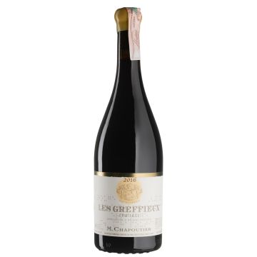 Вино Chapoutier Ermitage Les Greffieux / Ермітаж Ле Греф’ю 2016, червоне сухе, 0.75 л