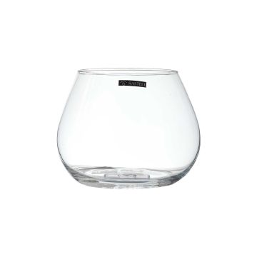 Ваза скляна "Convexa" d19xH15cm, Rasteli