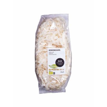 Чипси кокосові органічні 250г, Raw Organic Food