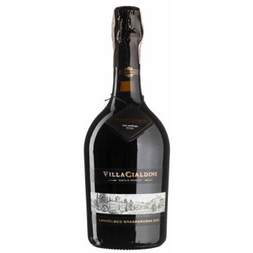 Ігристе Cleto Chiarli Lambrusco Grasparossa Villa Cialdini / Ламбруско Граспаросса Вілла Чалдіні, червоне, 0.75 л