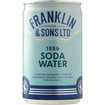 Напій безалкогольний сильногазований "Содова 1886" 150мл, Franklin & Sons
