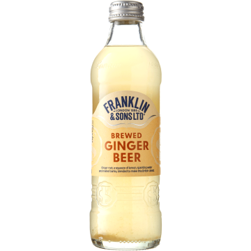 Напій бродіння безалкогольний сильногазований "Імбирне пиво" 275мл, Franklin & Sons