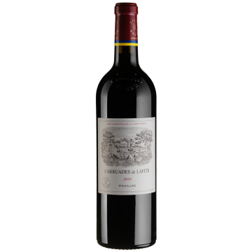Вино Carruades de Lafite Carruades de Chateau Lafite-Rothschild / Каррюад де Шато Лафіт Ротшильд 2010, червоне сухе, 0.75 л