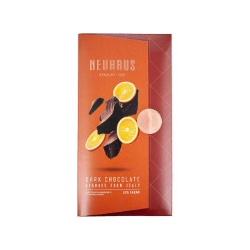Шоколад чорний з апельсином 100г, Neuhaus