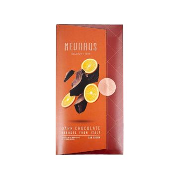 Шоколад чорний з апельсином 100г, Neuhaus