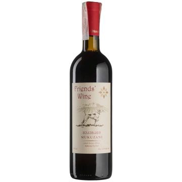 Вино Friends' wine Mukuzani / Мукузані, червоне сухе, 0.75 л