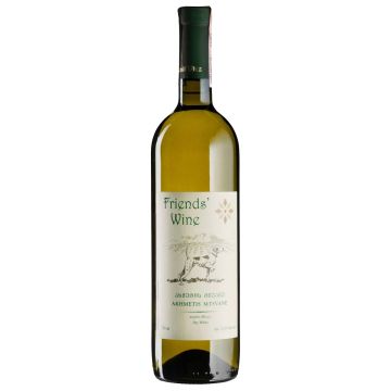 Вино Friends' wine Akhmetis Mtsvane / Ахметіс Мцване, біле сухе, 0.75 л