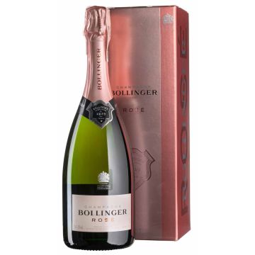 Шампанське Champagne Bollinger Rose, gift box / Розе, подарункова коробка, рожеве, 0.75 л