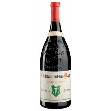 Вино Henri BonneauztrHK Chateauneuf-du-Pape Reserve des Celestins / Шатоньоф-дю-Пап Резерв де Селестен 2014, червоне сухе, 1.5 л