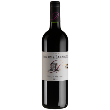 Вино Donjon de Lamarque Donjon de Lamarque / Донжон де Ламарк 2014, червоне сухе, 0.75 л