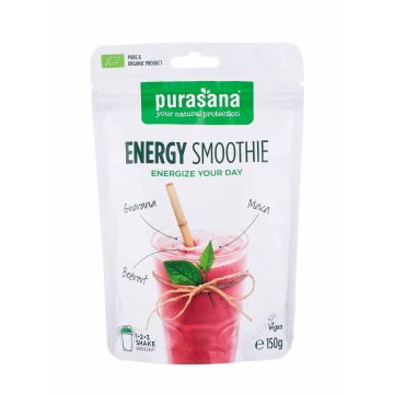 Суміш для смузі Енергія органічна 150г, Purasana