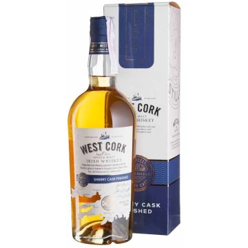 Віскі West Cork Small Batch Sherry Cask, gift box, 0.7 л
