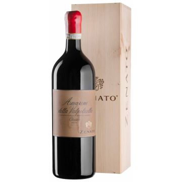 Вино Zenato Amarone Valpolicella Classico, wooden box / Амароне Вальполічелла Классіко 2015, червоне сухе, 3 л