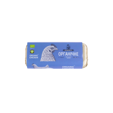 Яйця курячі органічні 10шт, Organic Chicken