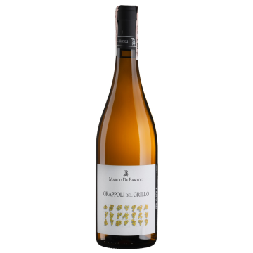 Вино Marco De Bartoli Grappoli del Grillo / Грапполі дел Грілло 2018, біле сухе, 0.75 л