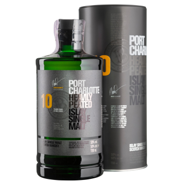 Віскі Port Charlotte 10yo, Tube, 0.7 л