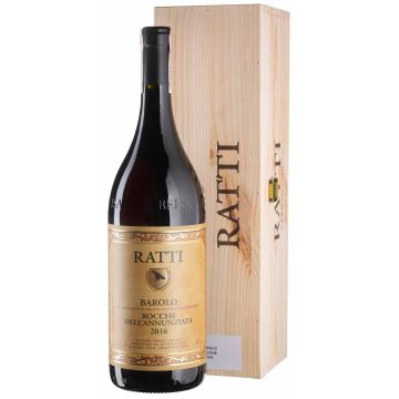 Вино Renato Ratti Barolo Rocche dell'Annunziata / Бароло Рокке дель Аннунціата 2016, червоне сухе, 1.5 л