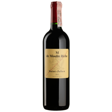 Вино M de Moulin Riche M de Moulin Riche / М де Мулін Ріше 2013, червоне сухе, 0.75 л