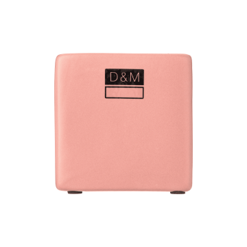 Горщик міні квадратний рожевий матовий D7 Basic Matt, D&M