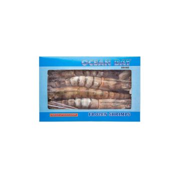 Тигрові чорні креветки морожені HOSO 4/6, Ocean Bay