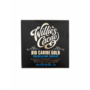 Шоколад чорний "Rio Caribe Gold" 50г, Willie's Cacao