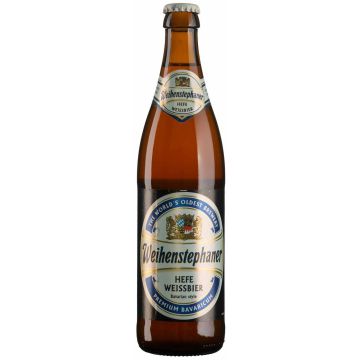 Пиво Weihenstephaner Hefeweissbier 0,500л (Німеччина)