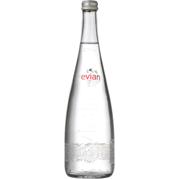 Вода мінеральна негазована Evian 0,75 (скло)