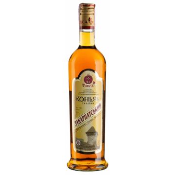 Бренді Коньяк Закарпатський 4 зірки, 0.5 л