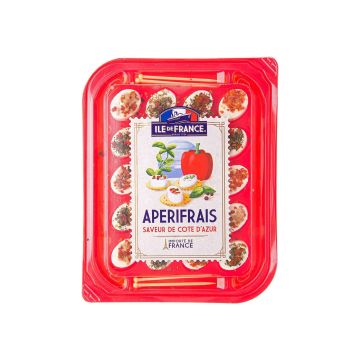 Сир Тартар Смак Італії (Tartare Aperifrais Saveur d'Italie) 70% 100g, Bongrain (Франція)
