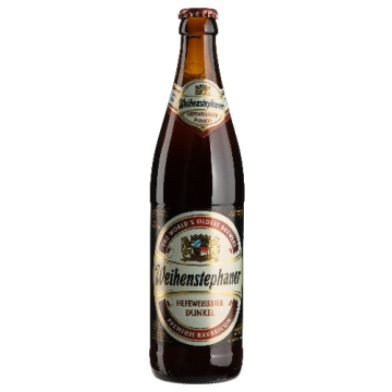 Пиво Weihenstephaner Hefeweissbier Dunkel 0,500л (Німеччина)