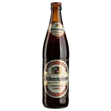Пиво Weihenstephaner Пиво темне пшеничне Weihenstephaner Hefeweissbier Dunkel, 0.5 л