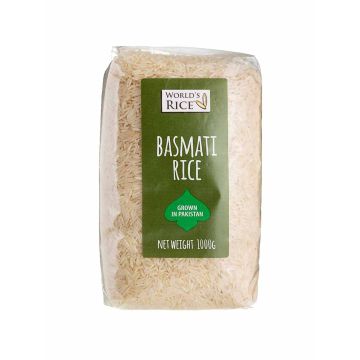 Рис Басматі 1кг, World's Rice (Україна)
