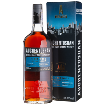 Віскі Auchentoshan Three Wood, 0.7 л