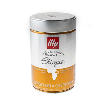 Кава Арабіка Ефіопія 100% в зернах 250г, Illy (Італія)