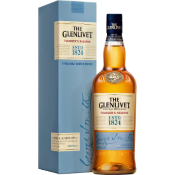 Віскі Glenlivet Founder's Reserve, gift box, 0.7 л