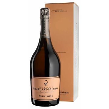 Шампанське Billecart Salmon Rose, gift box / Білкарт Салмон Розе, подарункова коробка, рожеве, 1.5 л