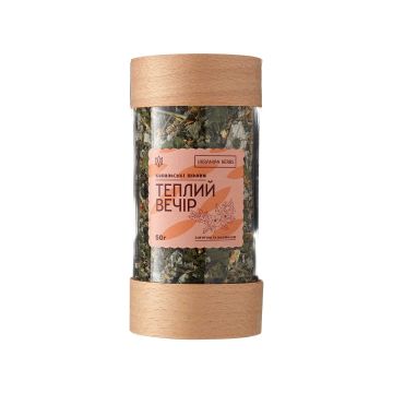 Чай трав'яний "Теплий вечір" (збір) 50г, Купальські трави (Україна)