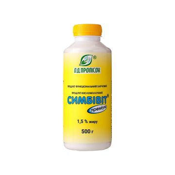 Продукт кисломолочний "Симбівіт преміум" 1,5% з 3х років 500г