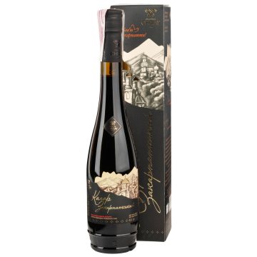 Вино Chateau Chizay Кагор Закарпатський Авторський, gift box / Кагор Закарпатський Авторський, подарункова коробка, червоне солодке, 0.5 л