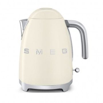 Чайник електричний кремовий 3D logo, SMEG