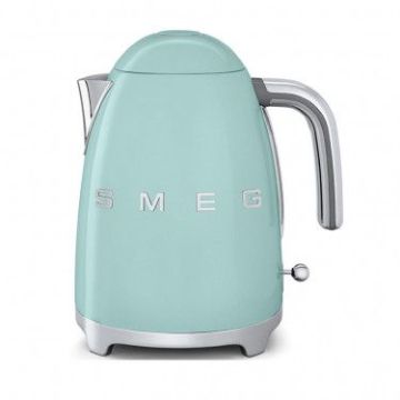 Чайник електричний пастельно-зелений 3D logo, SMEG