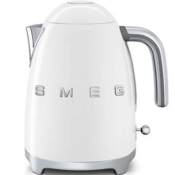 Чайник електричний білий 3D logo, SMEG