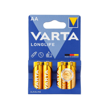 Батарейка LONGLIFE AA, VARTA