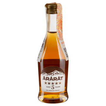 Бренді Арарат 5*, 0.05 л