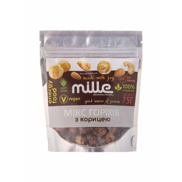 Мікс Горіхів "З корицею" 75г, MILLE