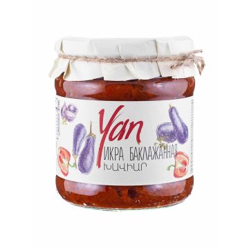 Ікра з баклажанів 470г, Yan
