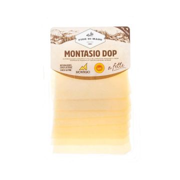Сир Монтазіо DOP слайсами 110г, Fior di Maso