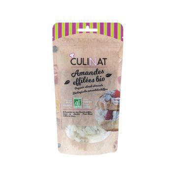 Мигдаль слайсами органічний 125г, Culinat